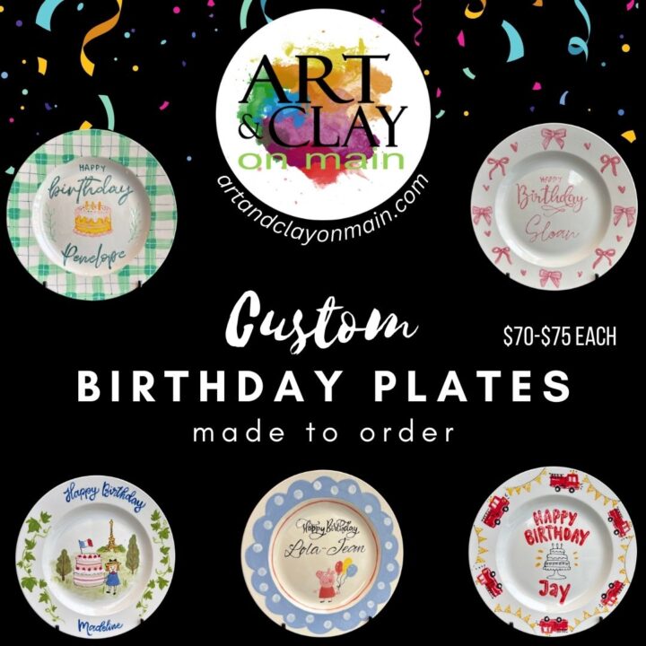 We Make It: Personalized Happy Birthday Plate - Image 7