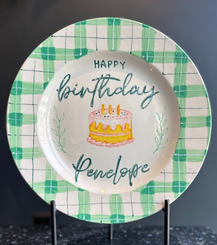 We Make It: Personalized Happy Birthday Plate - Image 6