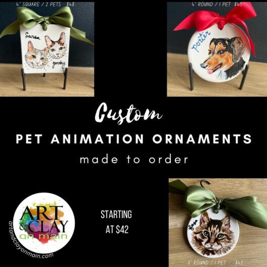 We Make It: Custom Painted Pet Animation Ornaments