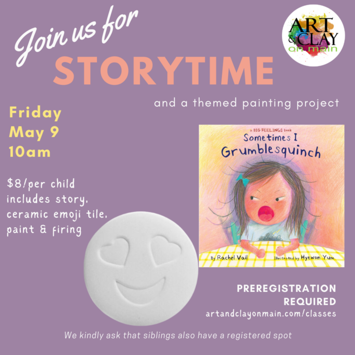 Storytime: Sometimes I Grumblesquinch (May 9)