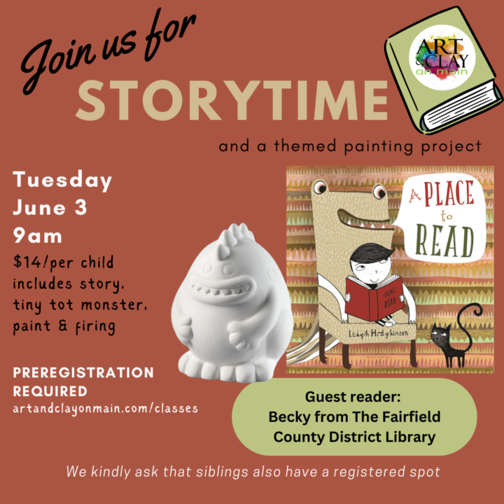 Storytime: A Place to Read (June 3)