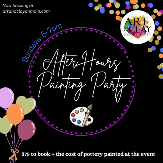 After-Hours Painting Parties 5-7pm Sundays January 2026