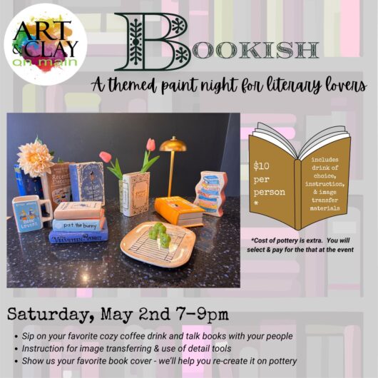Themed Paint Night: Bookish (May 2)