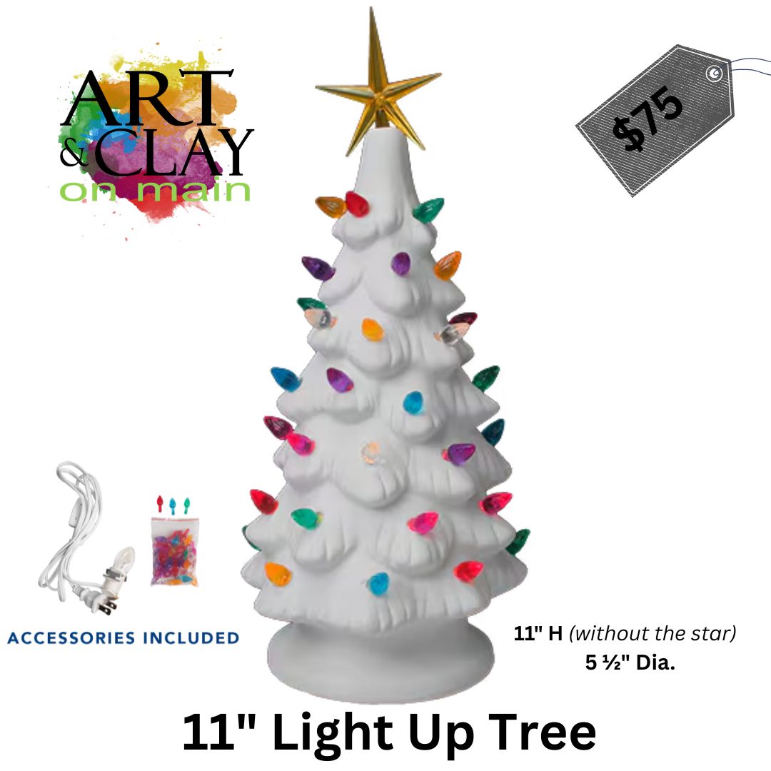 Light Up Christmas Tree Paint Night (Oct. 3rd) - Image 10
