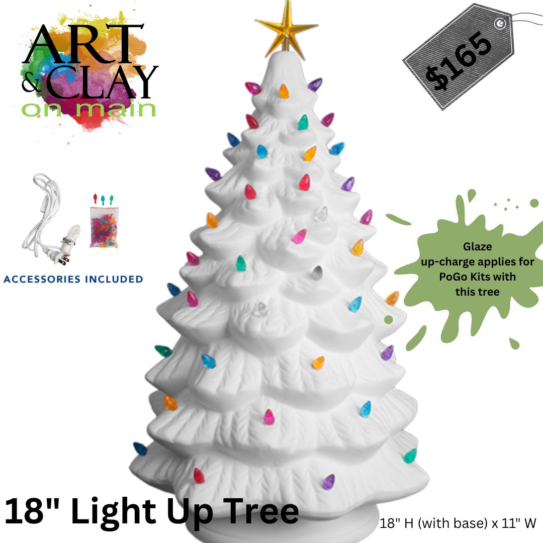 Light Up Christmas Tree Paint Night (Oct. 3rd) - Image 12