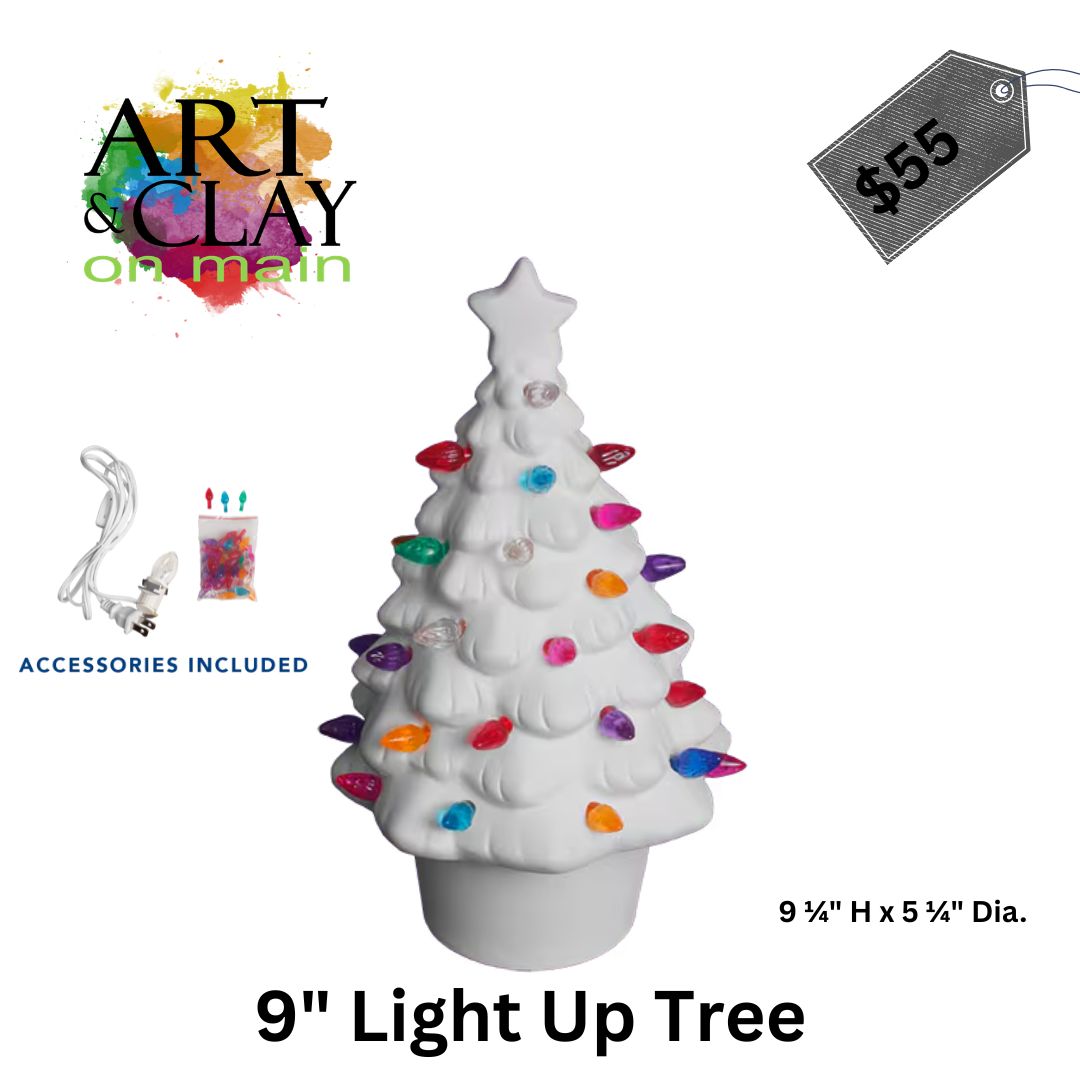 Light Up Christmas Tree Paint Night (Oct. 3rd) - Image 9
