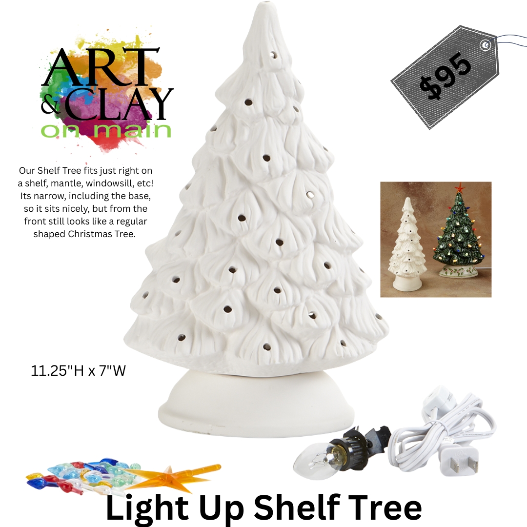 Light Up Christmas Tree Paint Night (Oct. 3rd) - Image 14