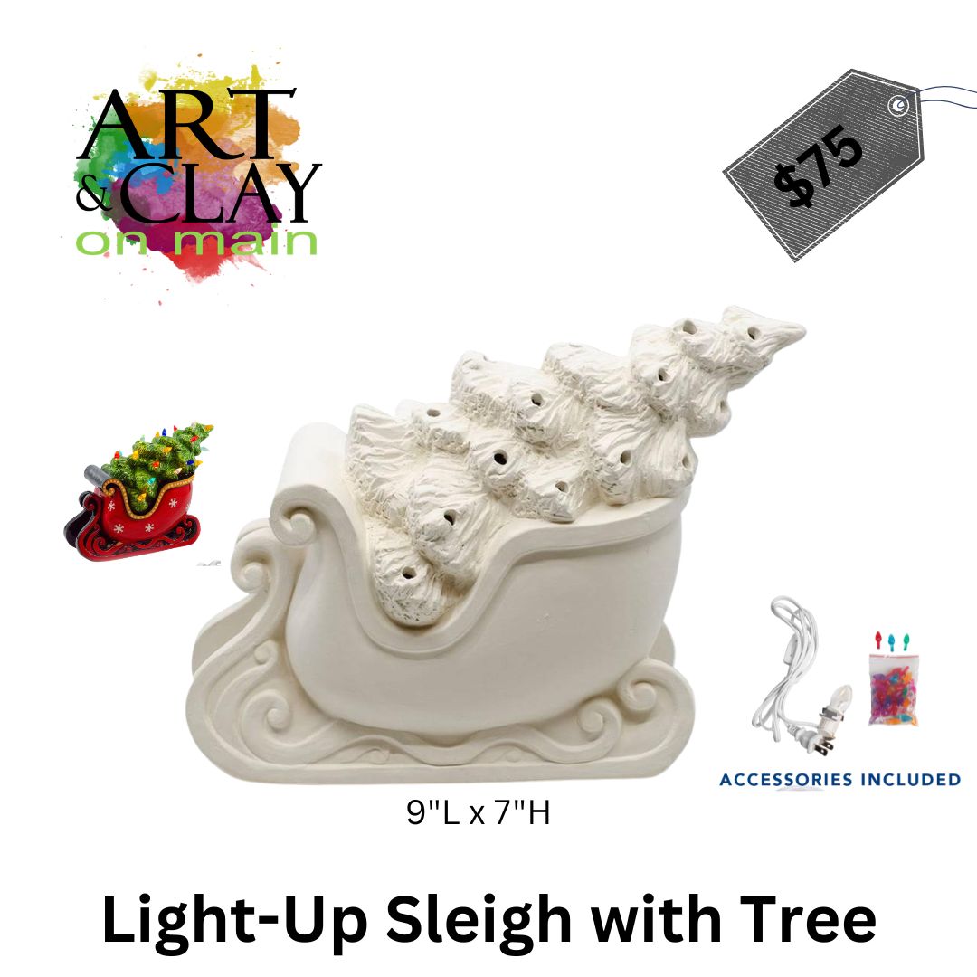 Light Up Christmas Tree Paint Night (Oct. 3rd) - Image 5