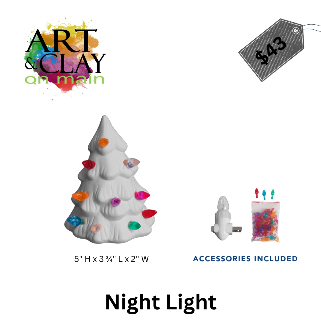 Light Up Christmas Tree Paint Night (Oct. 3rd) - Image 2
